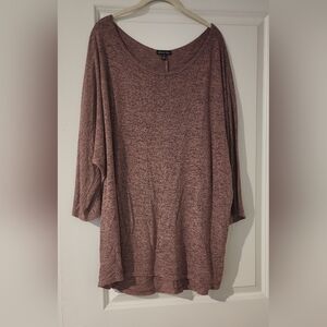 Olivia Blu Women's 3/4 Length Sleeve Shirt - 2X